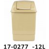 Lenman Odpadkový kôš KLIP 12 L - 17-0277