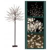 Supplies Ozdobný Vianočný stromček 200xLED 150 cm - čierna farba Supplies Ozdobný Vianočný stromček 200xLED 150 cm - čierna farba