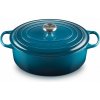 Kastról SIGNATURE 31 cm, 6,3 l, oválny, DEEP TEAL, liatina, Le Creuset Kastról SIGNATURE 31 cm, 6,3 l, oválny, DEEP TEAL, liatina, Le Creuset