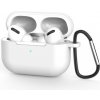 Ochranné pouzdro pre Apple Airpods Pro 1/2/3 Farva: Biela Ochranné pouzdro pre Apple Airpods Pro 1/2/3 Farva: Biela