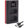 Baxxtar Pro Ladegerät LCD Dual für LP-E6 Baxxtar Pro Ladegerät LCD Dual für LP-E6