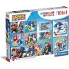 Clementoni puzzle Ježko SONIC 10v1 Clementoni puzzle Ježko SONIC 10v1
