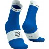 Compressport PRO RACING SOCKS V4.0 RUN HIGH modrá