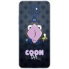 Picasee silikónový prehľadný obal pre Motorola Moto G9 Play - COONDA chlupatka - tmavá Picasee silikónový prehľadný obal pre Motorola Moto G9 Play - COONDA chlupatka - tmavá