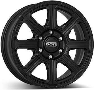 DOTZ Kalahari 8x17 6x139,7 ET20 matt black