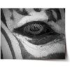 Sablio Plagát Oko zebry - 90x60 cm Sablio Plagát Oko zebry - 90x60 cm