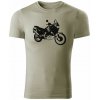 T-ričko Honda Africa Twin XRV 750 pánske tričko Farba trička: Svetlá Khaki, Veľkosť: S T-ričko Honda Africa Twin XRV 750 pánske tričko Farba trička: Svetlá Khaki, Veľkosť: S