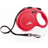 Flexi NEW CLASSIC vodítko L do 50kg, 8m popruh – červené Flexi NEW CLASSIC vodítko L do 50kg, 8m popruh – červené