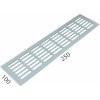 MPkovania SRL - ALFA vetracia mriežka 100 x 250 mm, 250 mm, 100 mm, STM - strieborná matná (C0) MPkovania SRL - ALFA vetracia mriežka 100 x 250 mm, 250 mm, 100 mm, STM - strieborná matná (C0)