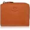 Dámska kožená peňaženka malá oranžová horizontálna s RFID Paolo Peruzzi Dámska kožená peňaženka malá oranžová horizontálna s RFID Paolo Peruzzi