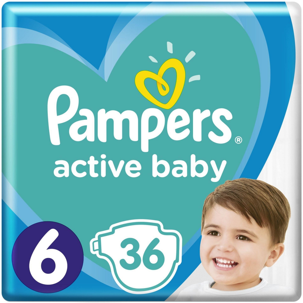 Pampers Active Baby 6 36 ks
