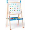 Woody Obojstranná tabuľa ABC 59 x 57 x 129 cm Woody Obojstranná tabuľa ABC 59 x 57 x 129 cm
