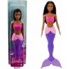 MATTEL Barbie mořská panna černovláska