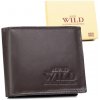 Wild N0035-SCR RFID Pánska peňaženka tmavě hnědá