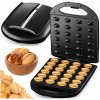 Sendvičovač na Orechy 1600W Elektrický Forma na Koláčiky Veľký na 24ks Polovice Sendvičovač na Orechy 1600W Elektrický Forma na Koláčiky Veľký na 24ks Polovice
