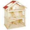 Veľký drevený bábikový dom 3 Two -Goki