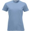 CLIQUE Tričko New Classic-T Women, krátký rukáv, dámské COT67936103704-light blue XL Modrá světlá CLIQUE Tričko New Classic-T Women, krátký rukáv, dámské COT67936103704-light blue XL Modrá světlá