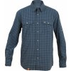 Warmpeace Mesa pánská odolná košile dlouhý rukáv Mallard blue/grey