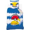 TipTrade bavlna obliečky Pokémon Unavený Pikachu 140x200 70x90