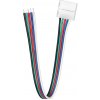 RGBW LED konektor 12mm s káblom RGBW LED konektor 12mm s káblom