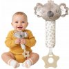 BabyOno plyšová hračka s pískatkom a hryzátkom Koala Coco béžová