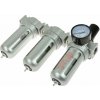 GEKO G03160 Regulátor tlaku 1MPa s filtrem, manometrem a přim. oleje 1/2 GEKO G03160 Regulátor tlaku 1MPa s filtrem, manometrem a přim. oleje 1/2