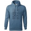 FOR TRAVEL - slovník na cestovanie - Mikina pánska Cape s kapucňou - XL ( Denim ) FOR TRAVEL - slovník na cestovanie - Mikina pánska Cape s kapucňou - XL ( Denim )