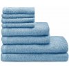 Modré rýchloschnúce/froté bavlnené uteráky a osušky v súprave 8 ks Quick Dry – Catherine Lansfield Modré rýchloschnúce/froté bavlnené uteráky a osušky v súprave 8 ks Quick Dry – Catherine Lansfield