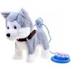 Interaktívny psík Husky na vodítku, šteká Interaktívny psík Husky na vodítku, šteká