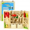 LEAN Toys DIY Kit Drevený box na náradie 35 el. LEAN Toys DIY Kit Drevený box na náradie 35 el.