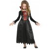 Guirca Detský kostým - Upírka čierne šaty Veľkosť - deti: S: 101-109 cm Guirca Detský kostým - Upírka čierne šaty Veľkosť - deti: S: 101-109 cm