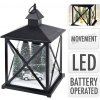 PROGARDEN Lampáš s LED osvetlením a pohybujúcou sa vianočnou dekoráciou 38 cm SOB KO-AX5306570sob