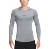 Tričko s dlhým rukávom Nike M NP DF TIGHT TOP LS fb7919-084 Veľkosť XL