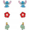 Disney sada detských náušníc s motívom Stitch ibištek a Scrump SF00468SL.PA Disney sada detských náušníc s motívom Stitch ibištek a Scrump SF00468SL.PA