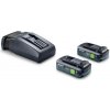 Festool Festool napájecí sada 18V 2xTBX4/TCL6 578731 Festool Festool napájecí sada 18V 2xTBX4/TCL6 578731