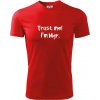 Trust me I´m Mgr. / Ver mi som Magister. - Pánske tričko Fantasy športové - 2XL ( Červená ) Trust me I´m Mgr. / Ver mi som Magister. - Pánske tričko Fantasy športové - 2XL ( Červená )
