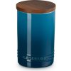 Dóza na potraviny SIGNATURE 770 ml, DEEP TEAL, kamenina, Le Creuset Dóza na potraviny SIGNATURE 770 ml, DEEP TEAL, kamenina, Le Creuset