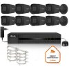Hilook monitorovacia súprava 8 IP kamier IPCAM-B4-P Black 2K+ Hilook monitorovacia súprava 8 IP kamier IPCAM-B4-P Black 2K+