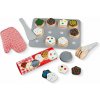 Melissa & Doug drevený set na pečenie koláčikov Melissa & Doug drevený set na pečenie koláčikov