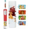 Oral-B Vitality Pro D103 Kids 3+ Lion King červený + puzdro Oral-B Vitality Pro D103 Kids 3+ Lion King červený + puzdro