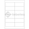 Labelea Samolepiace etikety 97x42,4 mm biele papierové, na hárku A4, pre laserovú a atramentovú tlač, Farba etikiet Biela, Počet hárkov v balení 100 EPY097042W012S Labelea Samolepiace etikety 97x42,4 mm biele papierové, na hárku A4, pre laserovú a atramentovú tlač, Farba etikiet Biela, Počet hárkov v balení 100 EPY097042W012S