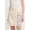 Pepe Jeans Mini Skirt Hw Paisley mini áčkový strih PL901135 béžová