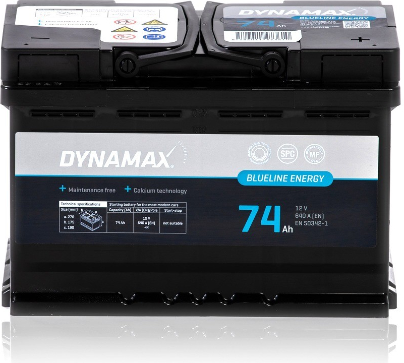 DYNAMAX ENERGY Blueline 74 12V 74Ah 640A