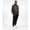 Tuta King in polarfleece souprava vojenská zelená/čierna