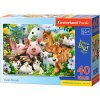 CASTORLAND Puzzle Priatelia zo statku MAXI 40 dielikov CASTORLAND Puzzle Priatelia zo statku MAXI 40 dielikov