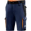 SPARCO Atlanta Stretch modré pánské pracovní kraťasy XXL SPARCO Atlanta Stretch modré pánské pracovní kraťasy XXL