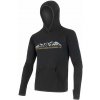 Pánska mikina klokanka SENSOR MERINO UPPER MOUNTAINS čierna XL Pánska mikina klokanka SENSOR MERINO UPPER MOUNTAINS čierna XL