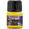 Farba na sklo a porcelán, 30 ml, žltá Farba na sklo a porcelán, 30 ml, žltá