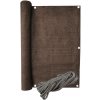 Bestent Balkónová zástena 1x6m 95% Balcone Brown
