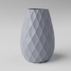 Váza Noirea Spiral Farba produktu: Šedá, Výška vázy: M-200mm Váza Noirea Spiral Farba produktu: Šedá, Výška vázy: M-200mm